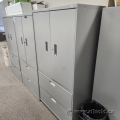 Hon Grey 2 Door, 2 Drawer Storage and File Cabinet